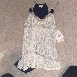 NWT Lace tank top